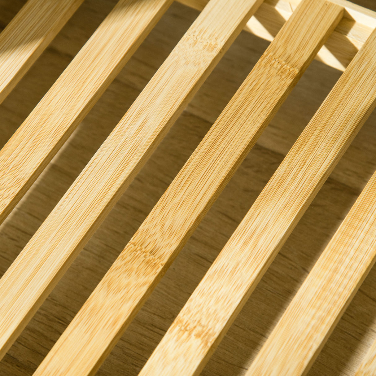 easycomfort easycomfort appendiabiti da terra in legno di bambu attaccapanni con mensole laterali per ingresso e camera da letto 90x30x155cm