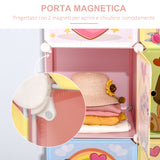 easycomfort easycomfort mobile scarpiera modulare salvaspazio 6 cubi 35x45x35 cm in acciaio e pp 74x47x144 cm rosa