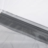 easycomfort easycomfort tenda da campeggio 4 posti impermeabile con vestibolo e finestre grigio ean 8055776911427