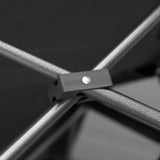 easycomfort easycomfort lettino pieghevole da campeggio per adulti con cuscino e borsa trasporto 188x64.5x53cm blu