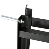 easycomfort easycomfort canestro basket per bambini e adulti da indoor e outdoor in acciaio e pe 110x90x70 cm nero e giallo