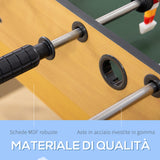 easycomfort easycomfort tavolo multigioco 4 in 1 con calcio balilla biliardo ping pong e hockey da tavolo 107x61x84 5cm