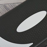 easycomfort easycomfort stepper da aerobica regolabile in altezza 10 15 20 cm antiscivolo nero e grigio