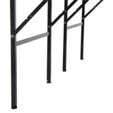 easycomfort easycomfort tavolo ping pong pieghevole in legno mdf e acciaio 152.5x274x76cm ean 8054144133720