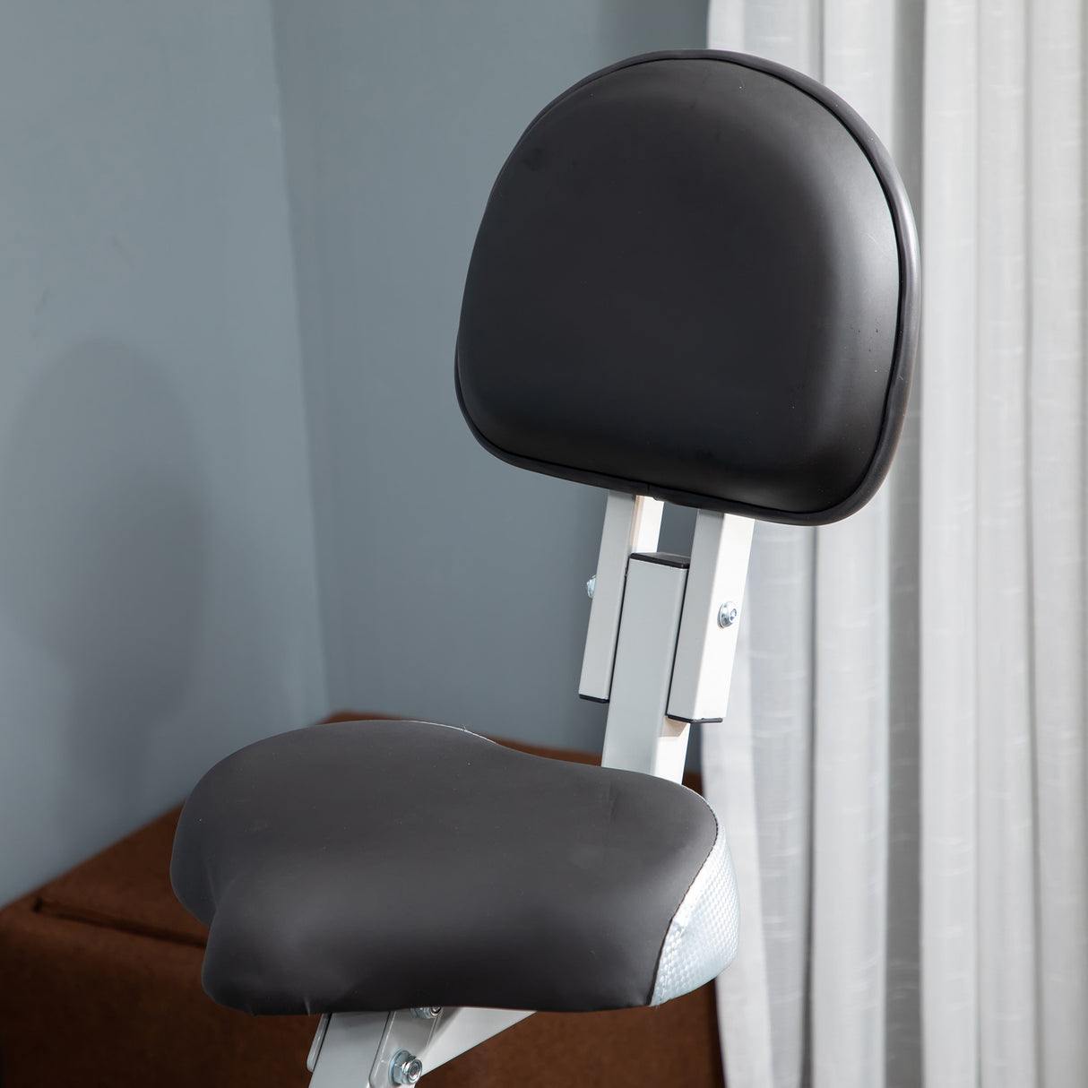 easycomfort easycomfortsoozier cyclette da camera pieghevole 5 posizioni e 8 livelli di resistenza 43x97x109cm