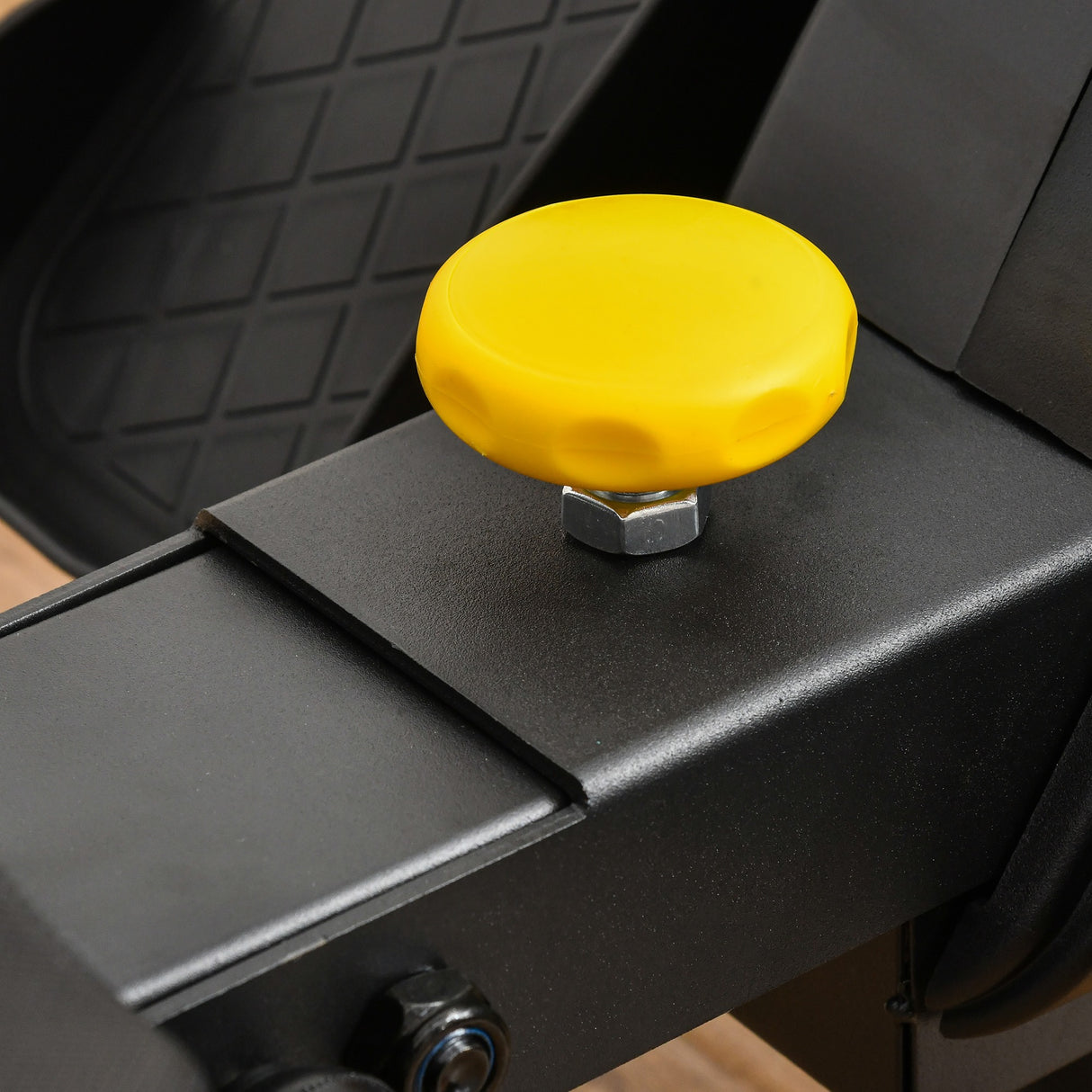 easycomfort easycomfort vogatore magnetico pieghevole per allenamento a casa volano regolabile su 8 livelli e monitor lcd 185x58x57cm nero