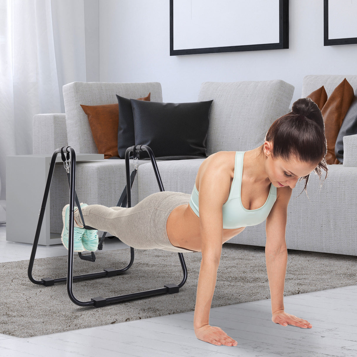 easycomfort easycomfort dip station parallele con passanti e maniglie imbottite in acciaio ean 8054111841542