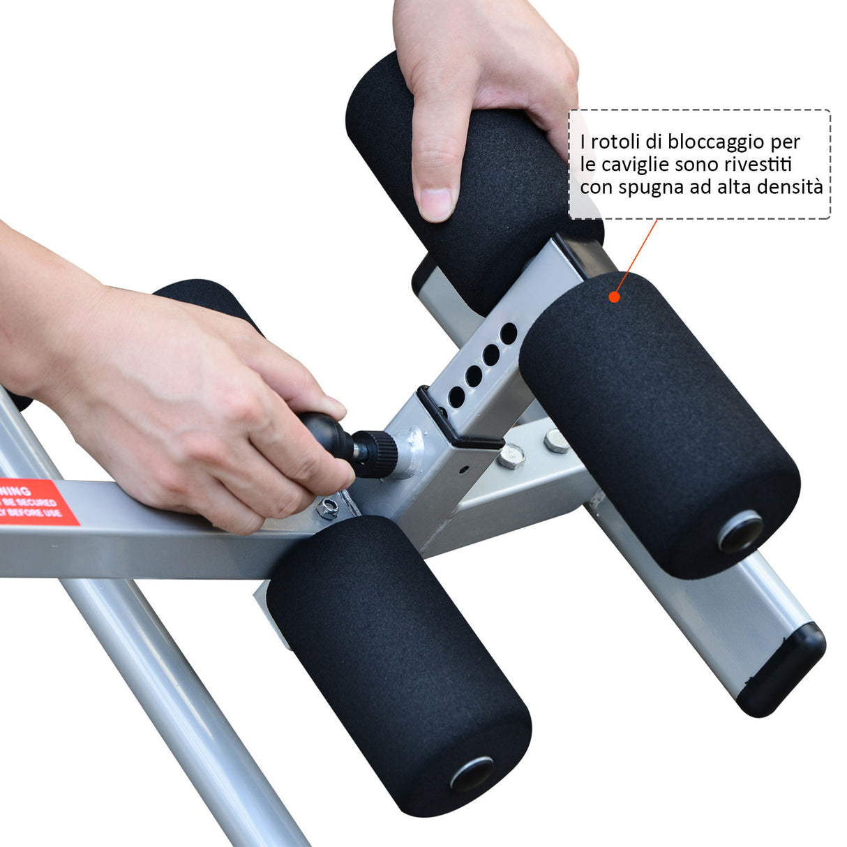 easycomfort easycomfort panca a inversione gravitazionale professionale imbottita tavola di inversione in acciaio 65x112 142x126cm ean 8054144135885