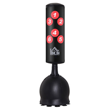 easycomfort easycomfort sacco da boxe da terra sacco da pugile per adulti e bambini fit boxe arti marziali 50x50x165cm