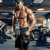 easycomfort easycomfort kettlebell 12 kg per allenamento cross training nero ean 8054111840026