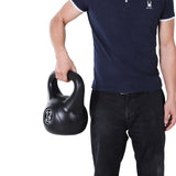 easycomfort easycomfort kettlebell 12 kg per allenamento cross training nero ean 8054111840026