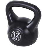 easycomfort easycomfort kettlebell 12 kg per allenamento cross training nero ean 8054111840026