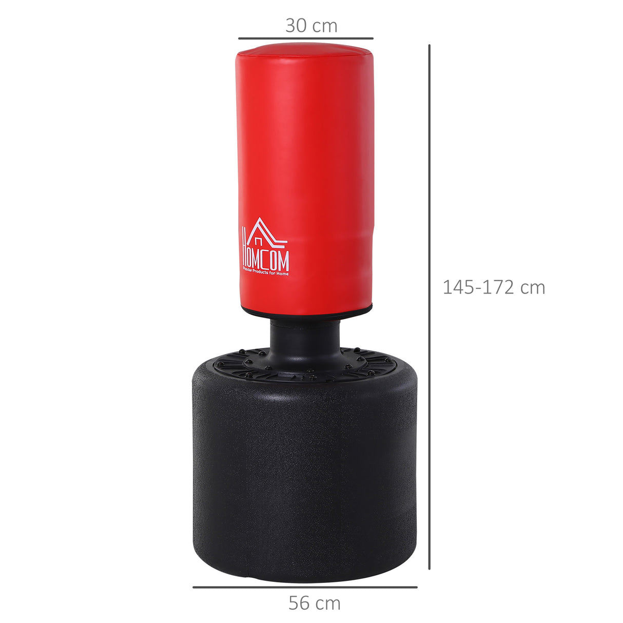 easycomfort easycomfort sacco boxe da terra altezza regolabile 145 172cm con base riempibile ean 8054144139739