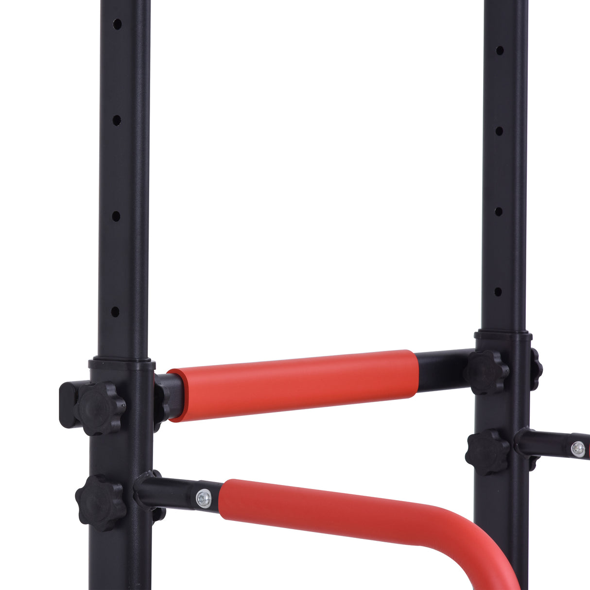 easycomfort easycomfort barra per trazioni power tower stazione fitness multifunzione regolabile 171 219cm nero rosso ean 8054144132037