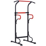 easycomfort easycomfort barra per trazioni power tower stazione fitness multifunzione regolabile 171 219cm nero rosso ean 8054144132037