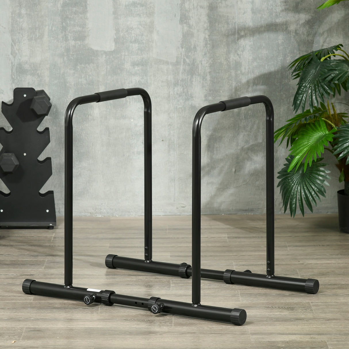 easycomfort easycomfort barra per dip in acciaio ad altezza regolabile con 6 lunghezze regolabili 90 102x65x80 90 cm nera