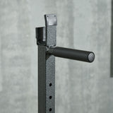 easycomfort easycomfort supporto per bilanciere con altezza e larghezza regolabili in acciaio ed eva 60 87x65x121 158cm nero