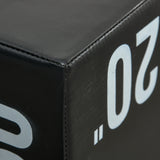 easycomfort easycomfort plyo box 3 in1 a 3 altezze jumping box pliometrico capacita 120kg 75x51x61cm nero