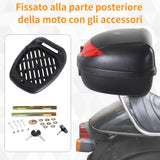 easycomfort easycomfort bauletto universale per moto e scooter 24l nero ean 8054111841511