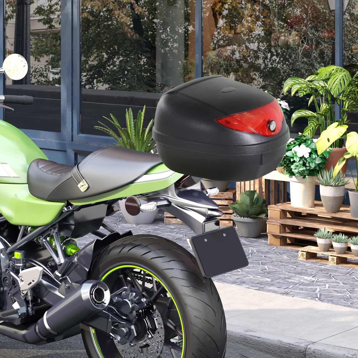 easycomfort easycomfort bauletto universale per moto e scooter 24l nero ean 8054111841511