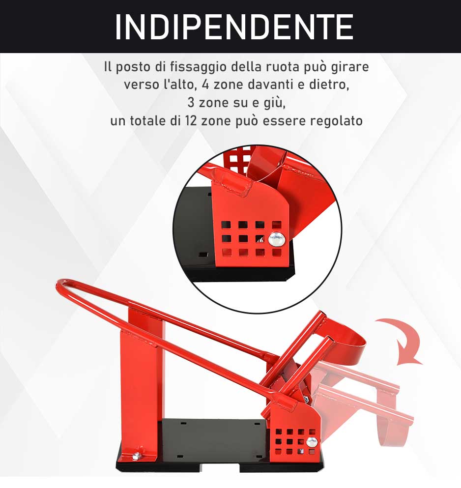 easycomfort easycomfort cavalletto alzamoto anteriore in metallo per moto max 450kg con sezioni preforate 27 5x51 69x34 cm