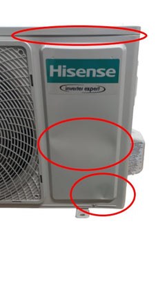 hisense area occasioni climatizzatore condizionatore hisense inverter serie energy pro 9000 btu qe25xv01g qe25xv00w r 32 wi fi integrato classe a