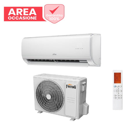 ferroli area occasioni climatizzatore condizionatore ferroli inverter serie giada s 12000 btu 2cp001if r 32 wi fi integrato 1