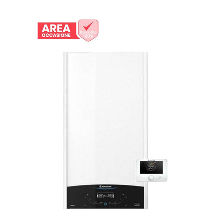 ariston area occasioni caldaia a condensazione ariston genus one net 30 kw low nox wi fi metanogpl con sensys di serie completa di kit scarico fumi 3301775