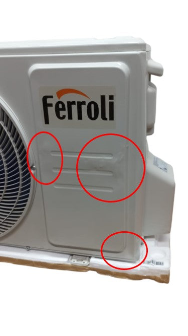 ferroli area occasioni climatizzatore condizionatore ferroli inverter serie giada s 12000 btu 2cp001if r 32 wi fi integrato