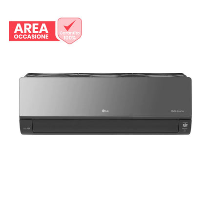 lg area occasioni unita interna a parete lg artcool mirror 12000 btu ac12bk nsj r 32 wi fi integrato uv nano voice control