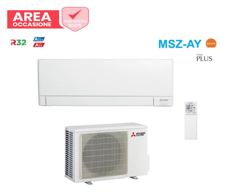 mitsubishi electric area occasioni climatizzatore condizionatore mitsubishi electric inverter linea plus serie msz ay 18000 btu msz ay50vgkp classe aa wi fi integrato r 32