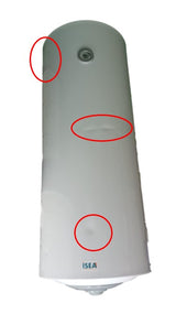 isea area occasioni scaldabagno termoelettrico verticale isea swing plus mix heating ve 1505 dx e630u37i attacco a destra garanzia di 5 anni