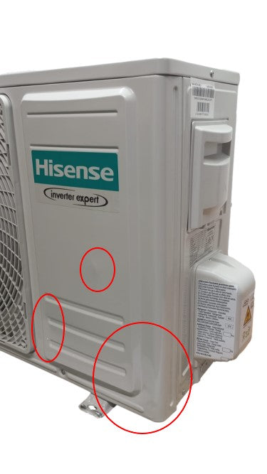 hisense area occasioni climatizzatore condizionatore hisense inverter serie easy smart 12000 btu ca35mr05g ca35mr05w r 32 wi fi optional classe aa