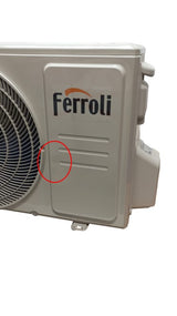 ferroli area occasioni climatizzatore condizionatore ferroli inverter serie giada s 12000 btu 2cp001if r 32 wi fi integrato