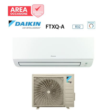 daikin area occasioni climatizzatore condizionatore daikin bluevolution inverter 12000 btu ftxq35a rxq35a r 32 wi fi optional aa