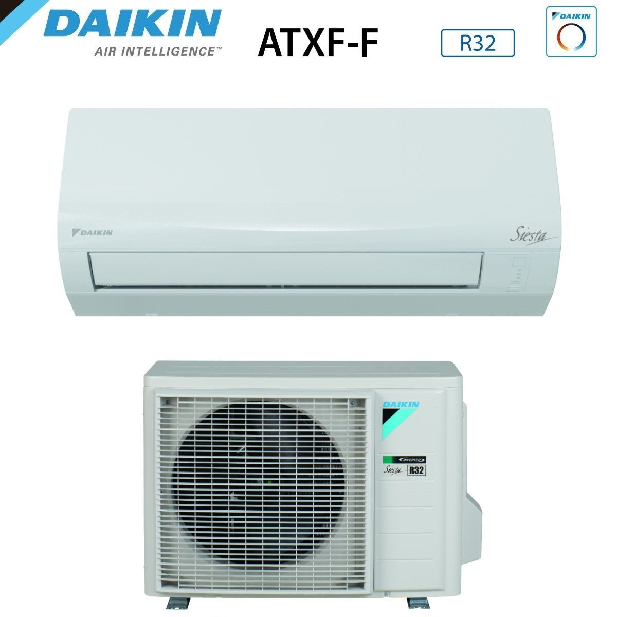 daikin condizionatore daikin inverter serie siesta atxf f 24000 btu atxf71f arxf71f r 32 wi fi integrato