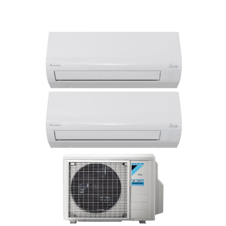 daikin climatizzatore condizionatore daikin dual split inverter serie siesta 1212 con 2amxf50a r 32 wi fi optional 1200012000 ean 8059657008985