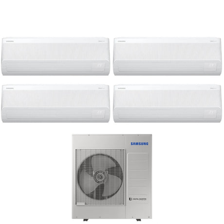 samsung climatizzatore condizionatore samsung quadri split inverter serie windfree avant 79918 con aj100txj5kg r 32 wi fi integrato 70009000900018000 novita