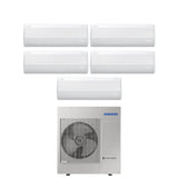 samsung climatizzatore condizionatore samsung penta split inverter serie windfree avant 99121218 con aj100txj5kg r 32 wi fi integrato 90009000120001200018000 novita