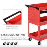 easycomfort easycomfort carrello portautensili da officina rosso 70x35x75.5cm ean 8054144134703