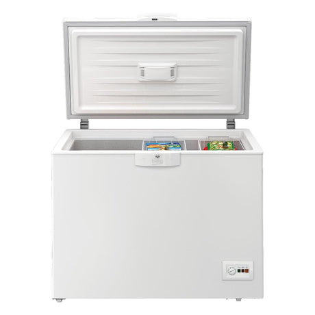 beko congelatore a pozzetto beko hsm29540 298 litri classe e a86xl1105xp675 bianco ean 8690842580697