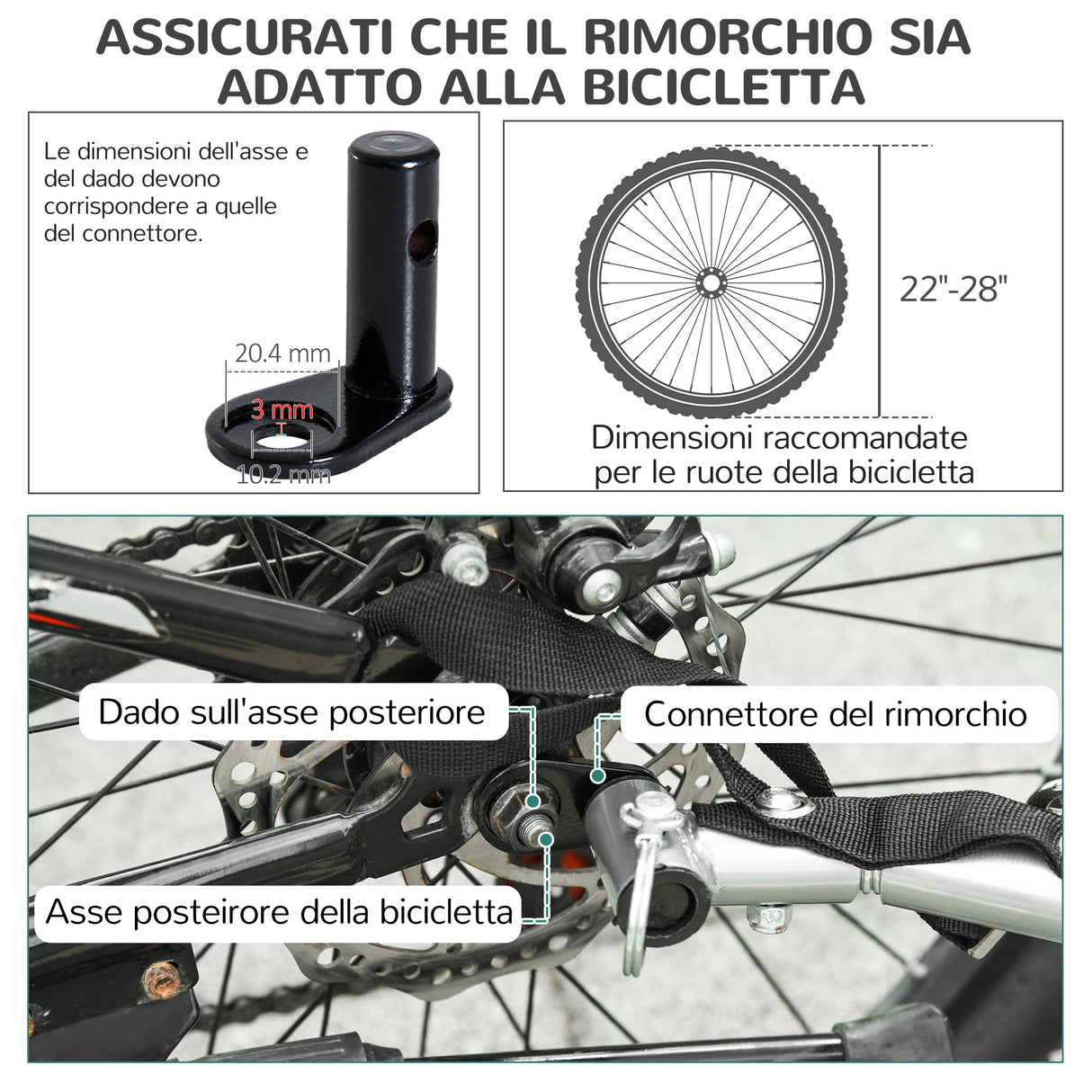 easycomfort easycomfort rimorchio bici per cani azzurro e nero 130x90x110cm ean 8054144136653