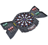 easycomfort easycomfort bersaglio elettronico digitale con 12 freccette per 8 giocatori 27 giochi e 216 varianti