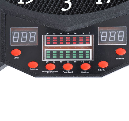 easycomfort easycomfort bersaglio elettronico digitale con 12 freccette per 8 giocatori 27 giochi e 216 varianti