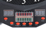 easycomfort easycomfort bersaglio elettronico digitale con 12 freccette per 8 giocatori 27 giochi e 216 varianti