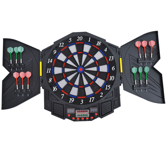 easycomfort easycomfort bersaglio elettronico digitale con 12 freccette per 8 giocatori 27 giochi e 216 varianti