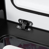 easycomfort easycomfort frigo portatile elettrico a compressore da 35l con maniglia telescopica e ruote frigorifero piccolo da 1224v dc e 110240v ac per auto e camion