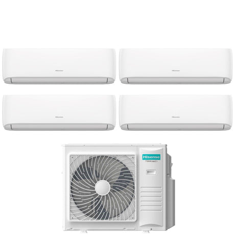 hisense climatizzatore condizionatore hisense quadri split inverter serie hi comfort 771212 con 4amw105u4raa r 32 wi fi integrato 700070001200012000 novita