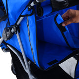 easycomfort easycomfort passeggino per cani carrello per animali domestici blu 75 x 45 x 97cm ean 8054111849494