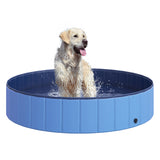 easycomfort easycomfort piscina pieghevole per cani in pvc azzurro 140x30cm xh ean 8054144133034